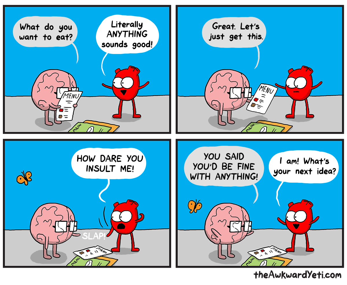 The Awkward Yeti | Meal Decisions